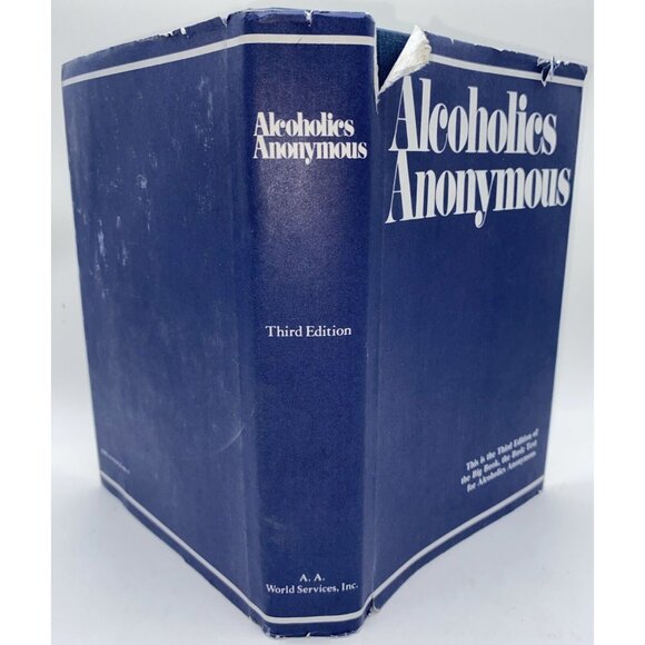 Alcoholics Anonymous 3rd Edition Hardcover Book Dust Jacket AA - Picture 2 of 16